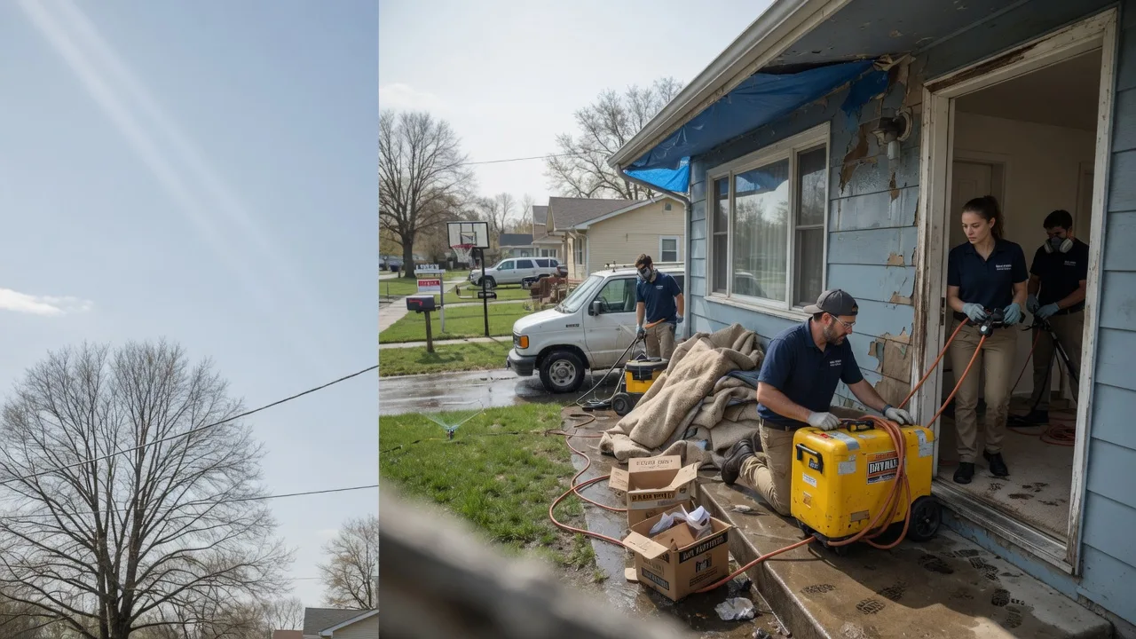 Basement Flood Cleanup in Orchard, TX near me